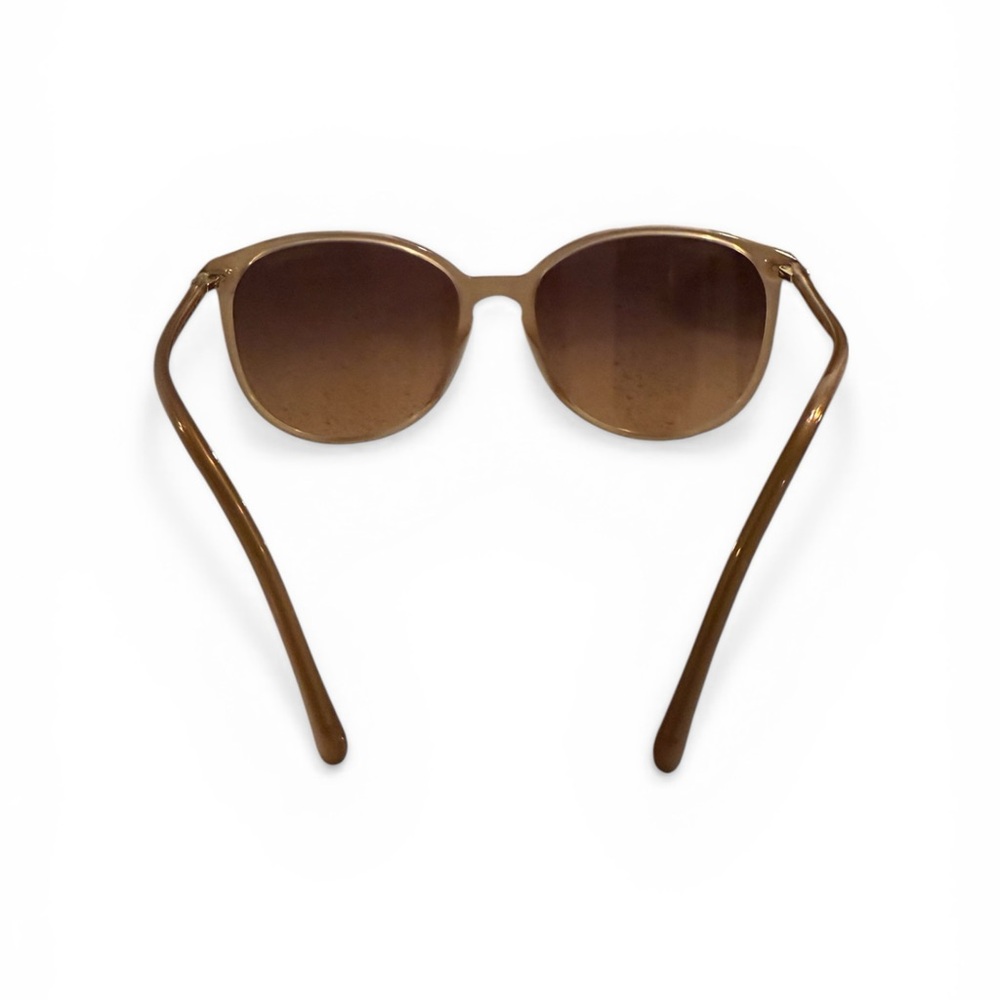 AUTHENTIC CHANEL Beige Frame Sunglasses with Brown Gradient Lenses - Picture 5 of 11